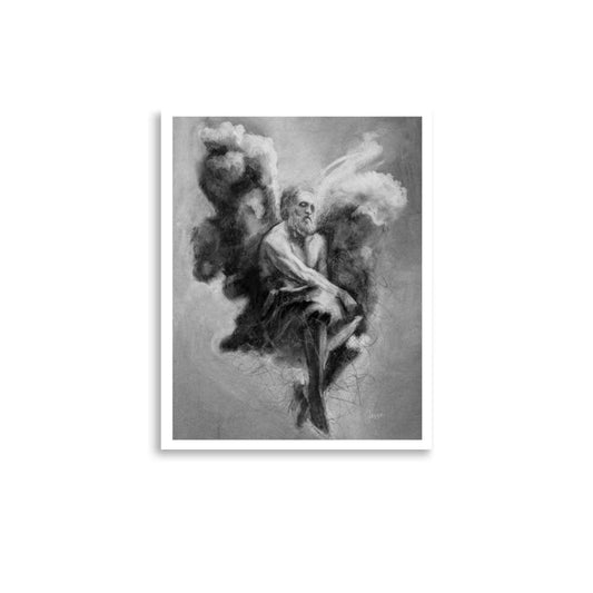Charcotik 20 – 11x14 Charcoal Art Print