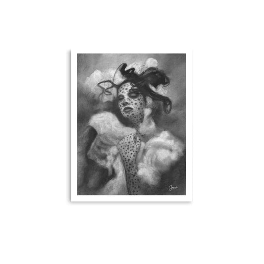 Charcotik 38 – 11x14 Charcoal Art Print